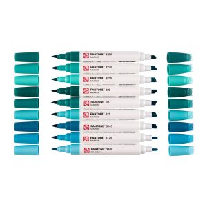 Talens Pantone Marker 9x Set Blue/Green