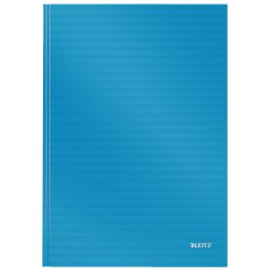 Leitz Notizbuch Solid A4, Kariert, Hellblau