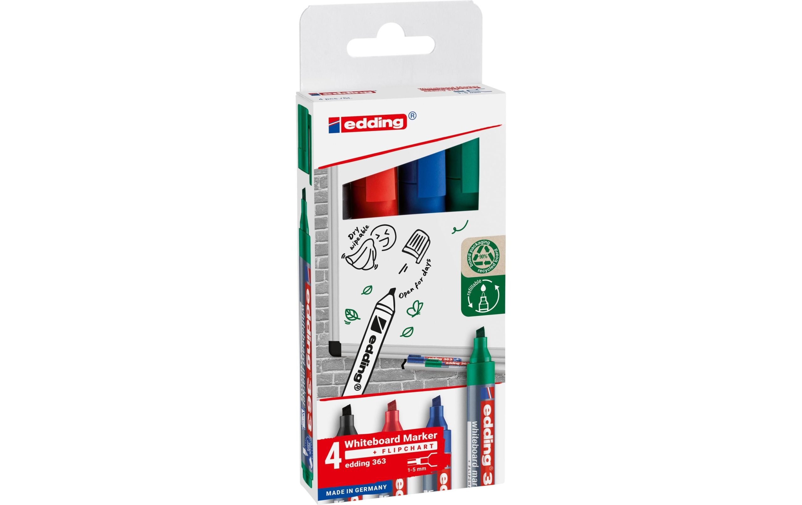 edding Whiteboard-Marker 363, 4 Stück 2 399086492 xxl3 scaled
