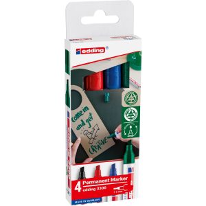 edding Permanent-Marker 3300 4 Stück