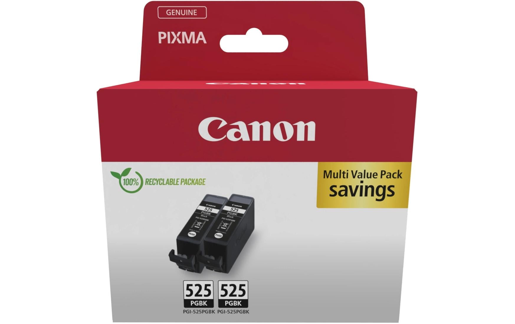 Canon Tinte PGI-525PGBK / 4529B010 Pigmented Black 2