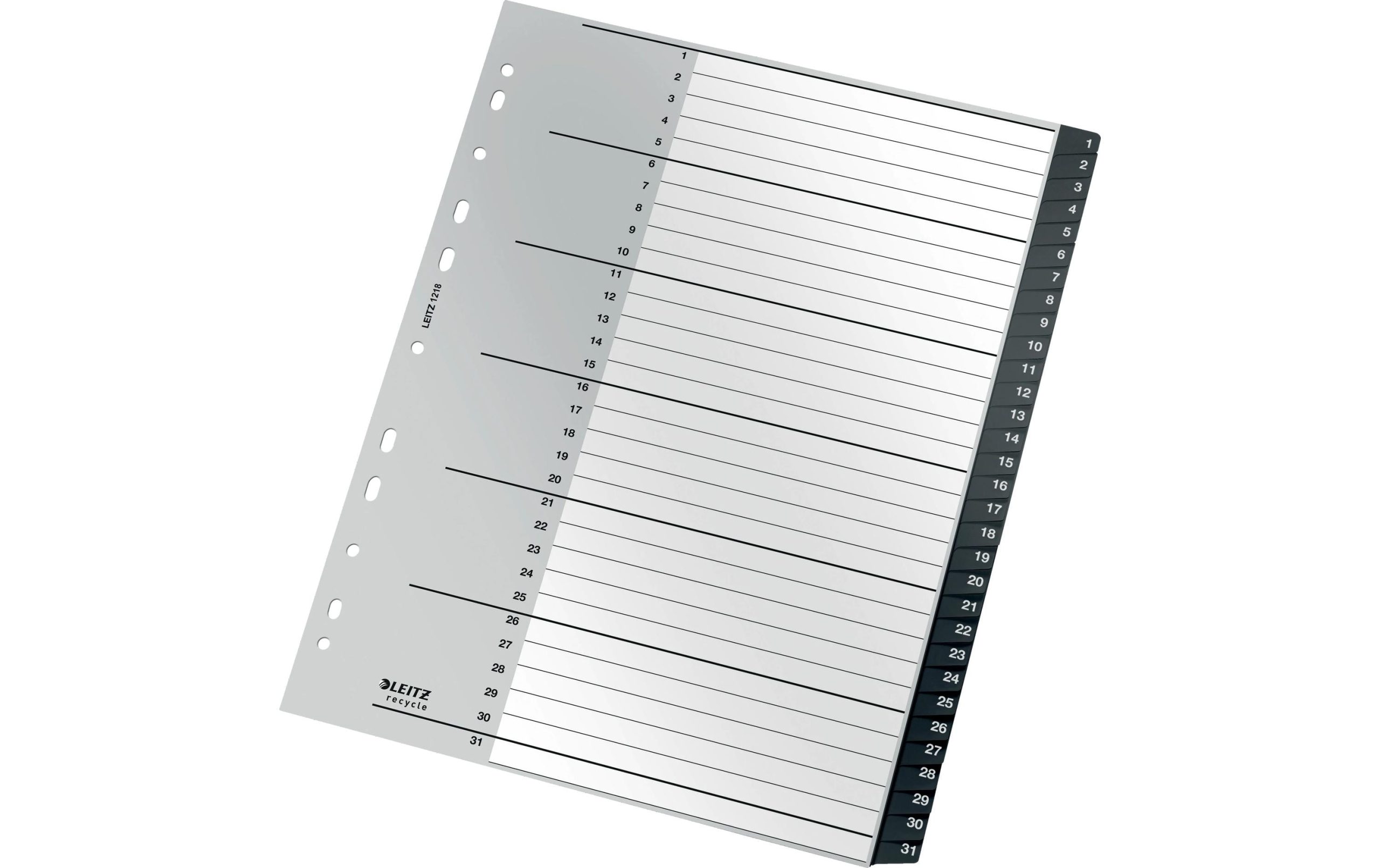 Leitz Register Recycle PC-beschriftbares Register 1-31, A4 2 403474104 xxl3 scaled