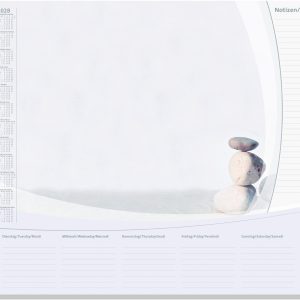 Sigel Schreibunterlage Harmony, 410 x 595 mm mit Kalender & Planer
