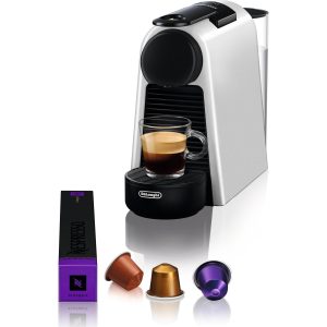 De’Longhi Portionskaffeemaschine Essenza Mini EN85.S Silber