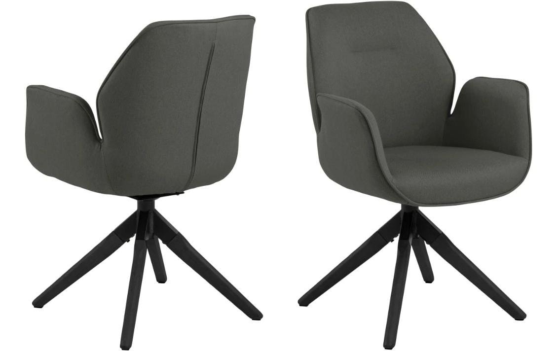 AC Design Stuhl Aura Hellgrau/Schwarz 2