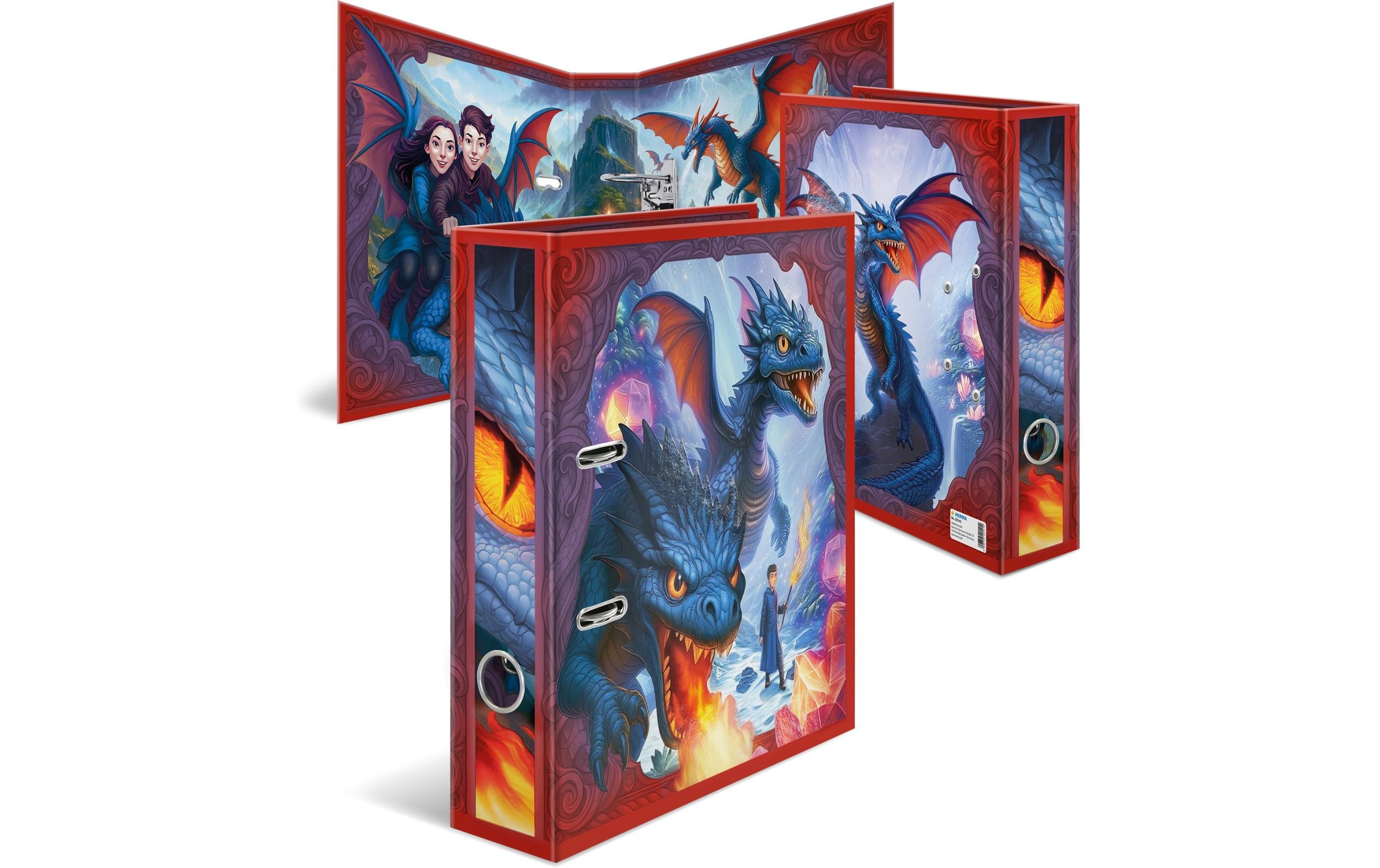 HERMA Motiv-Ordner A4 Dragon 1 Stück 1 412858355 xxl3 scaled