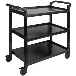 APS Servierwagen Ready 108 x 50 x 96 cm, Schwarz