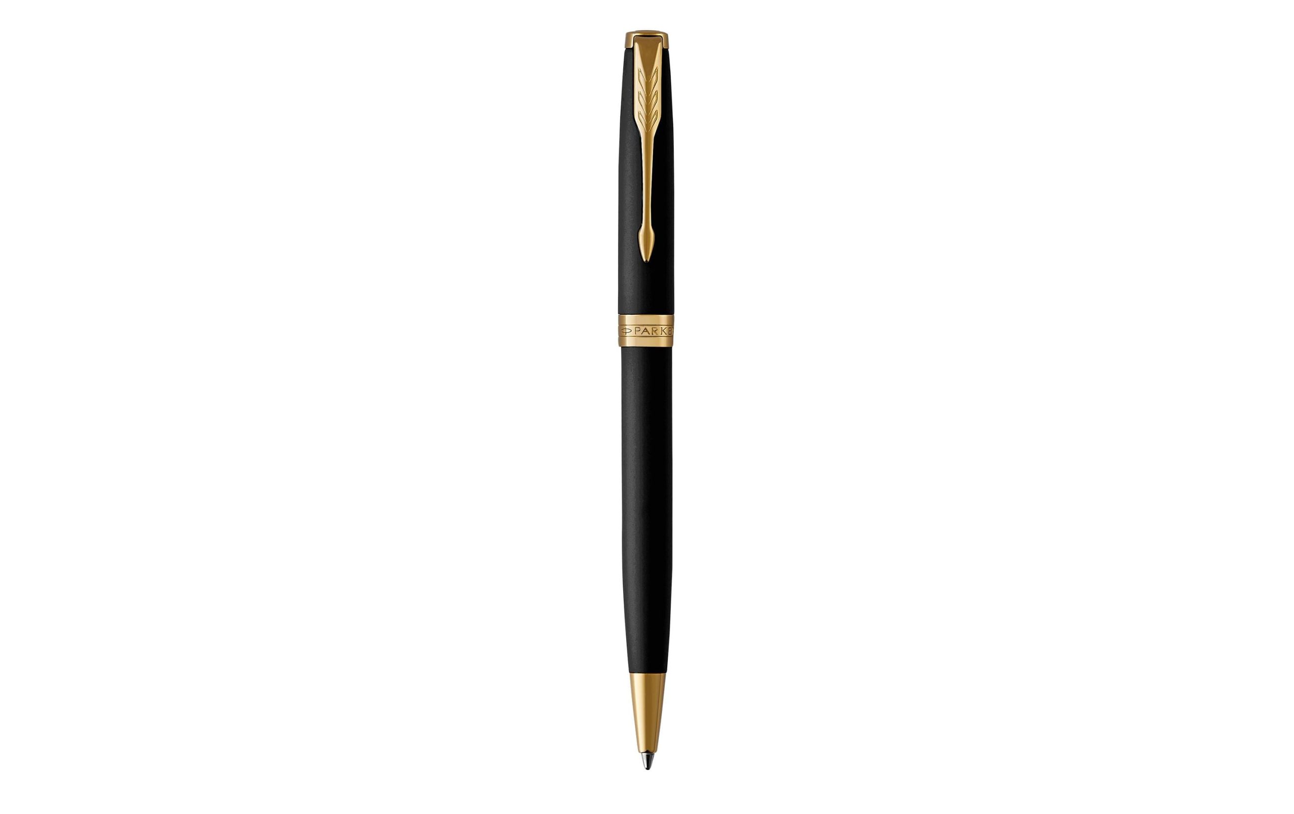 Parker Kugelschreiber Sonnet GC Medium (M), Schwarz matt 3 Parker Kugelschreiber Sonnet GC Medium (M), Schwarz matt