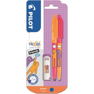 Pilot FriXion Ball Friends Wolken 0.7 mm, Pink/Hellorange