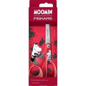 Fiskars Schere Universal MoominMamma 21 cm, Rot