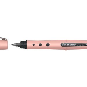 STABILO worker+ 0.5 mm Rollerball 0.5 mm, Rosa