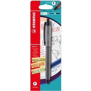 STABILO PALETTE Gelroller schwarz Blister, nachfüllbar