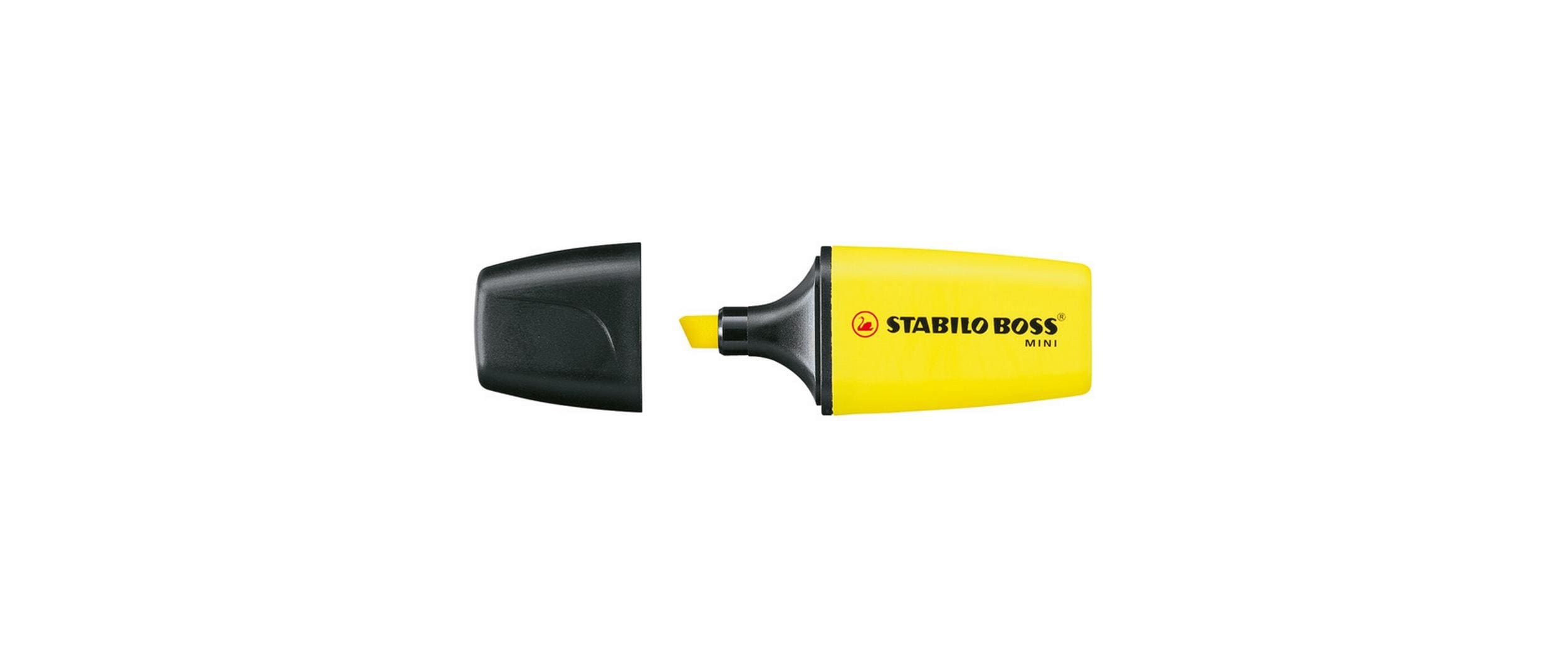STABILO BOSS MINI Leuchtmarkierer Gelb 2
