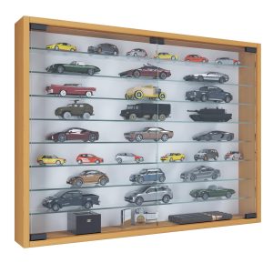 VCM Vitrine Mandosa XXL 80 x 60 cm, Buche