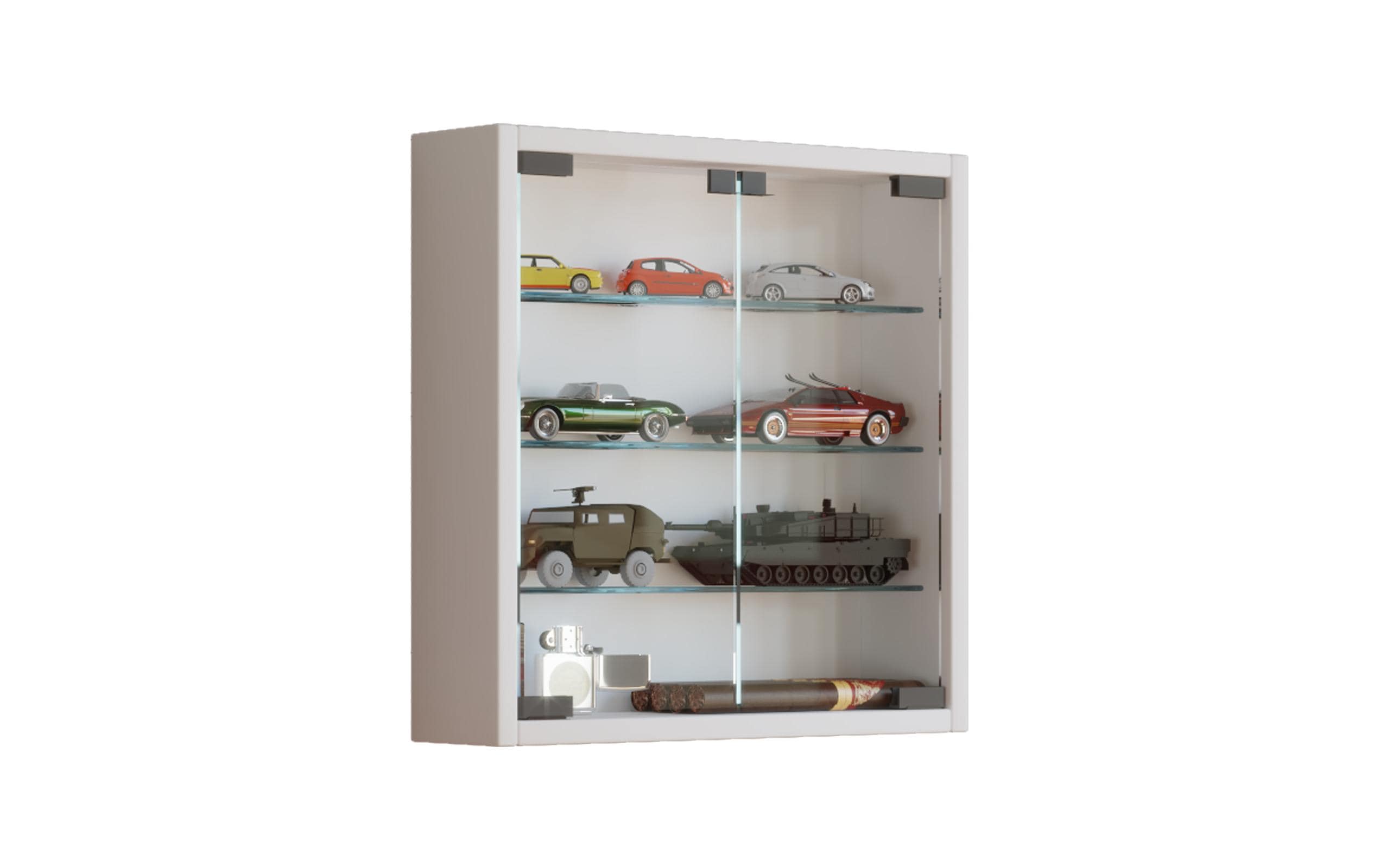 VCM Vitrine Mandosa S 40 x 40 cm, Weiss 2