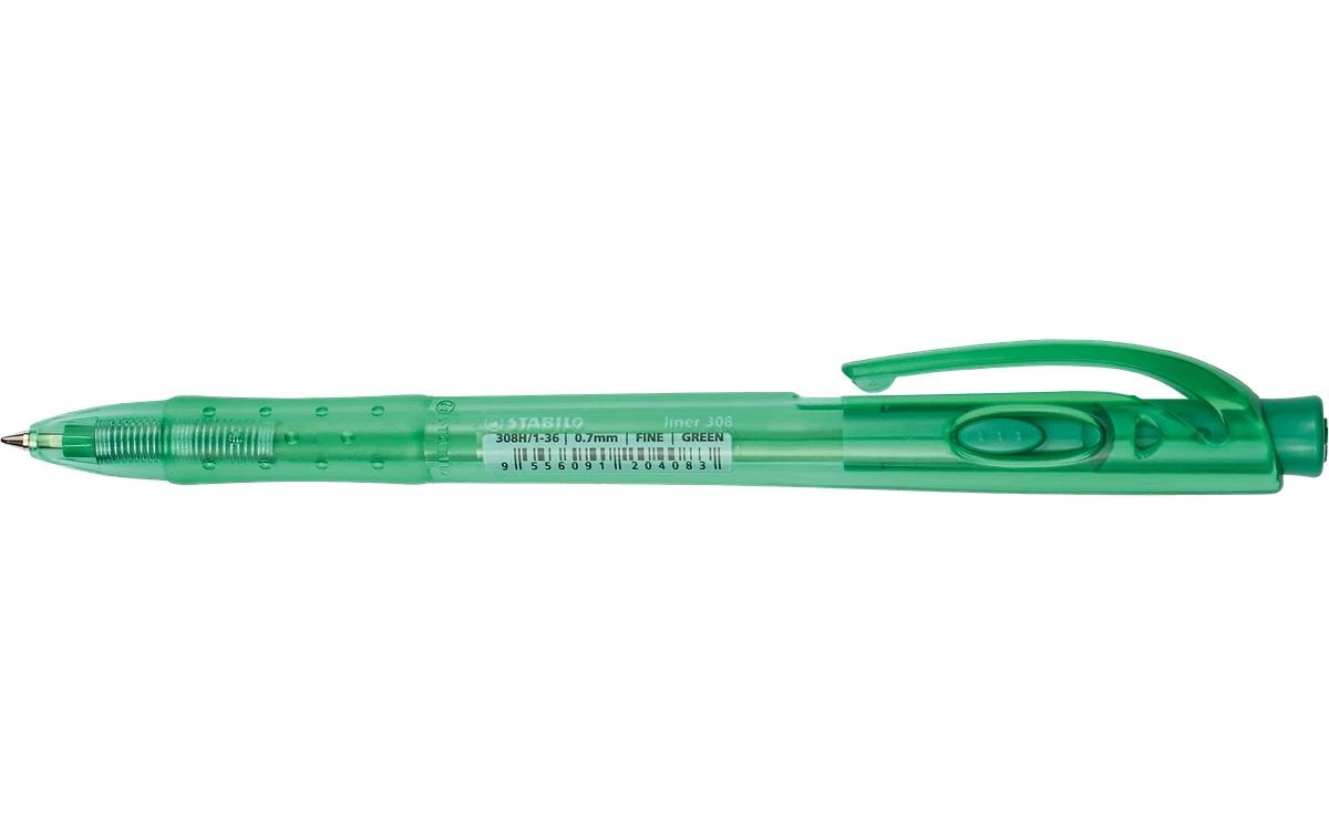STABILO Liner 308 0.7 mm, Grün 1