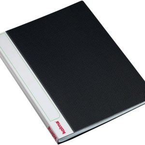 Kolma Sichtbuch LineaVerde Premium A4 Schwarz, 20 Taschen