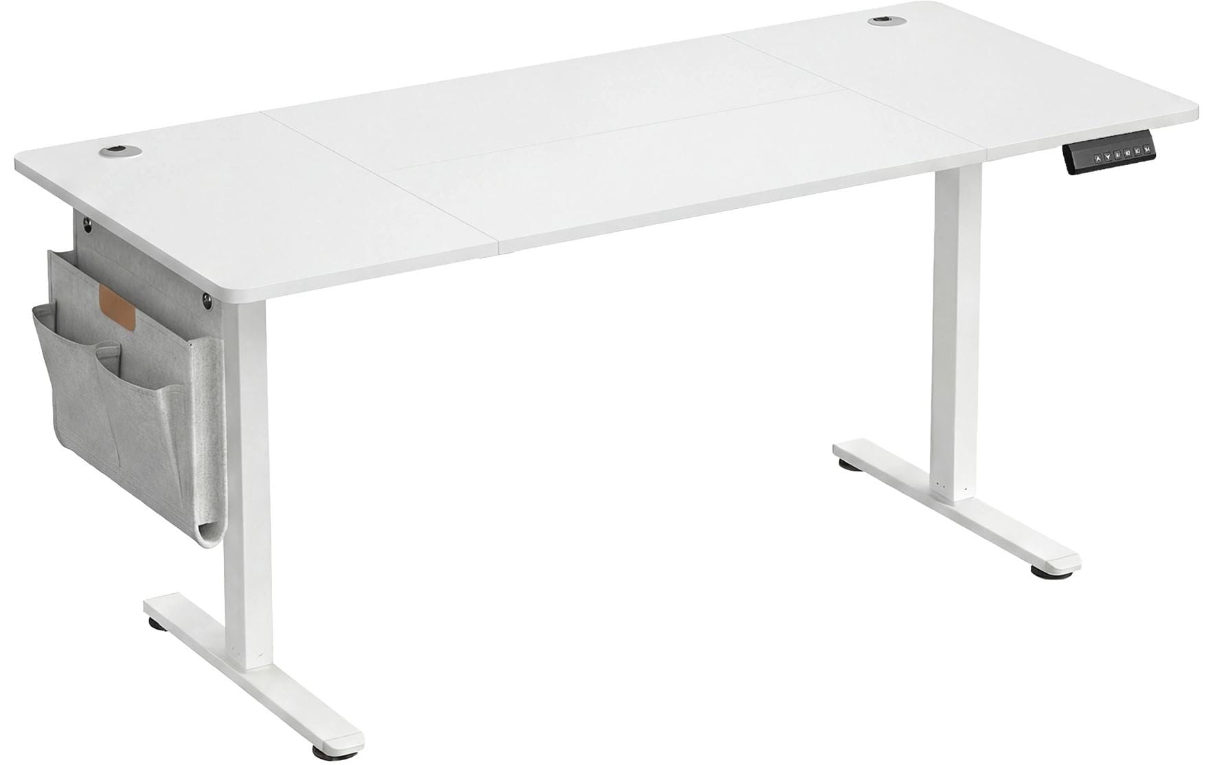 Songmics Schreibtisch höhenverstellbar, elektrisch, 160 cm, weiss 1