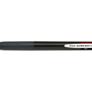 Pilot Kugelschreiber Super Grip G 0.4 mm; 1.0 mm, Schwarz