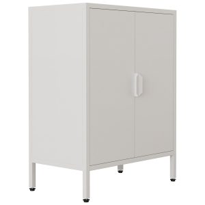 VCM Kommode Flokas S 60 x 80 cm, Weiss