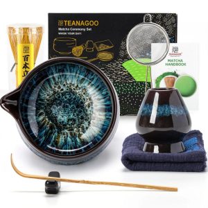 TEANAGOO Matcha Set Skyfall 0.51 l, Dunkelblau
