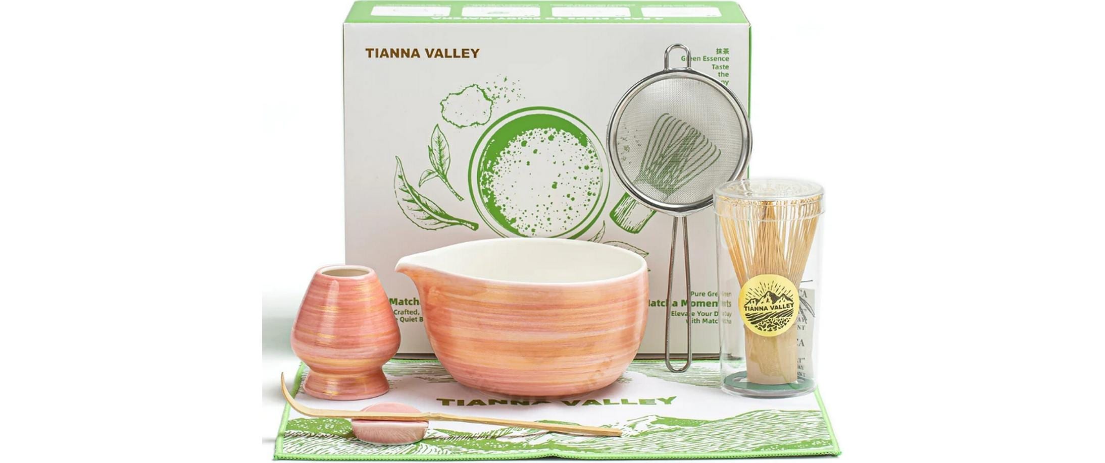 TEANAGOO Matcha Set mit Ausgiessschale 0.51 l, Orange 3 TEANAGOO Matcha Set mit Ausgiessschale 0.51 l, Orange