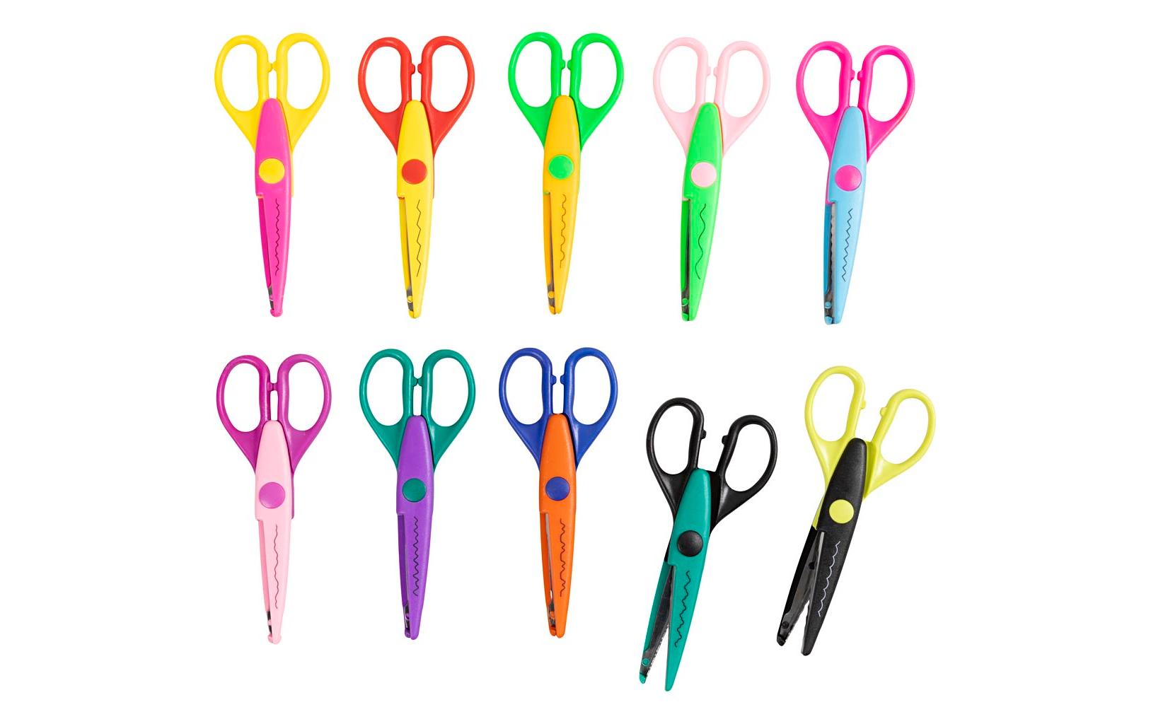 Creativ Company Musterschere, 16 cm, 10 Stück 1