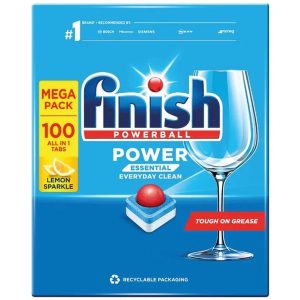 Finish Spülmaschinen-Caps Power Essential Zitrone 100 Tabs