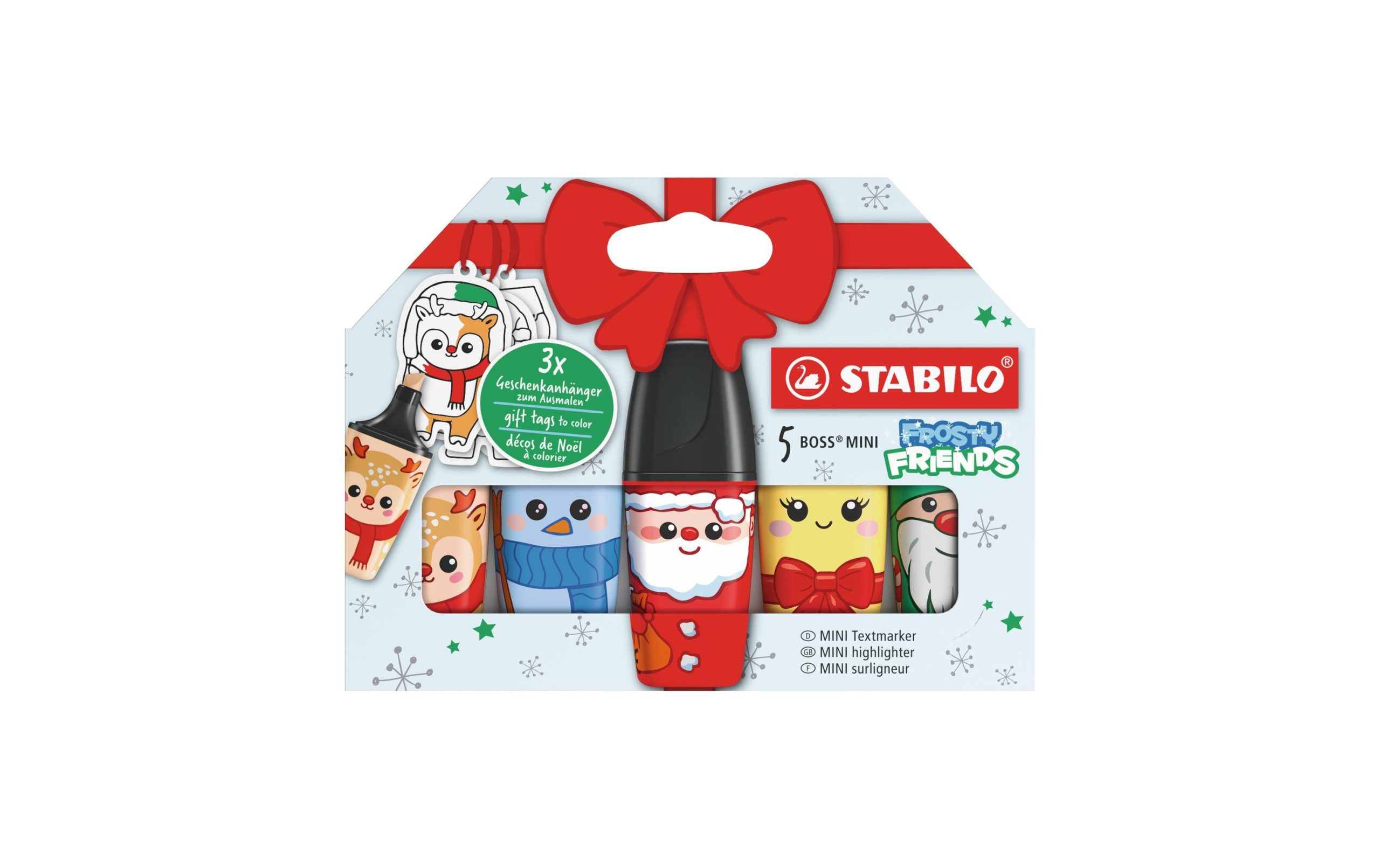 STABILO Textmarker BOSS MINI Frosty Friends 5er Kartonetui 2 429541258 xxl3 scaled