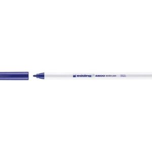 edding Textilstift 4600 blau Blau
