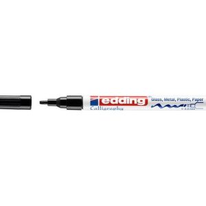 edding Lackmarker 753 Kalli schwarz Schwarz