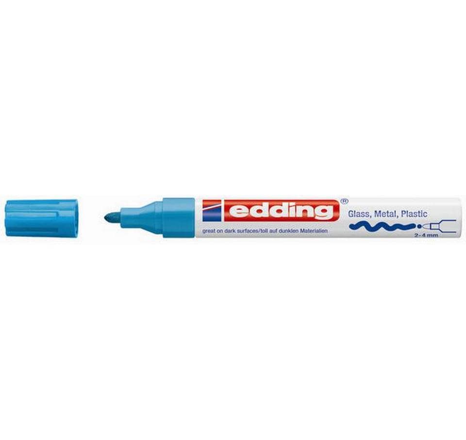 edding Lackmarker 750-CREA hellblau Hellblau 3 edding Lackmarker 750-CREA hellblau Hellblau