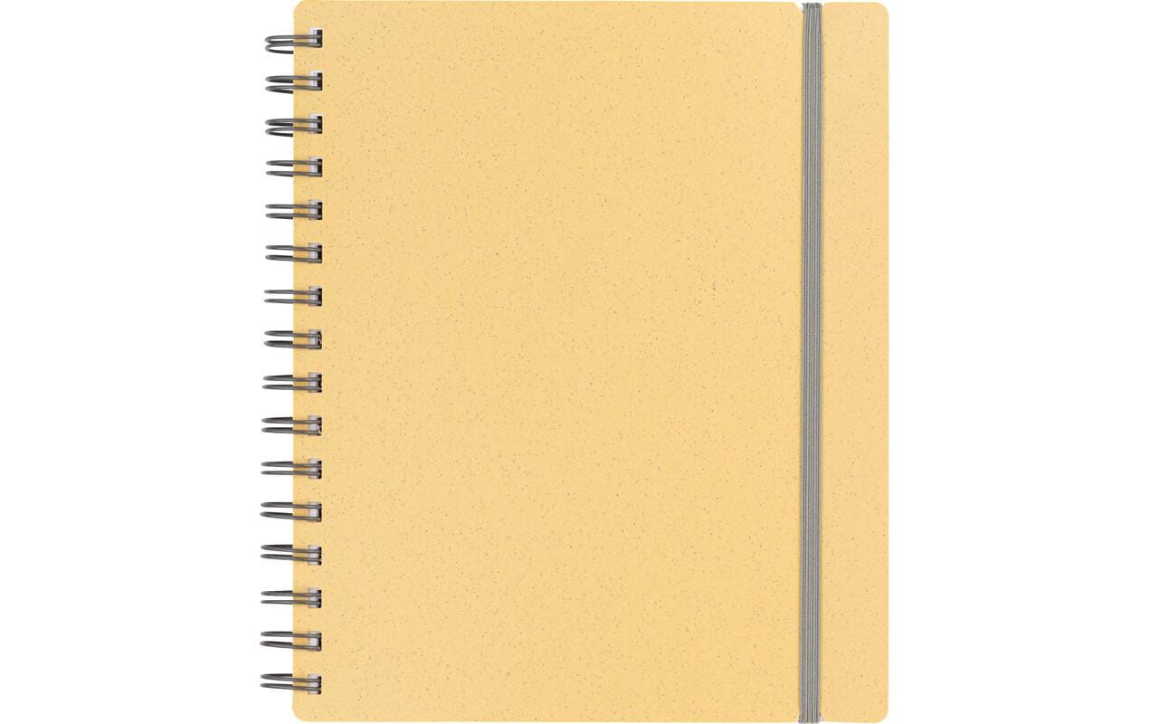 Kolma Notizbuch Weizenstroh A5, kariert, Beige 3 Kolma Notizbuch Weizenstroh A5, kariert, Beige