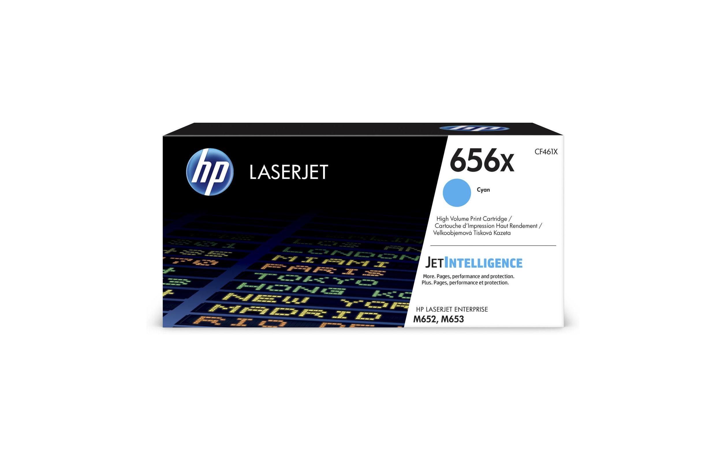 HP Toner Nr. 656X (CF461X) Cyan 1