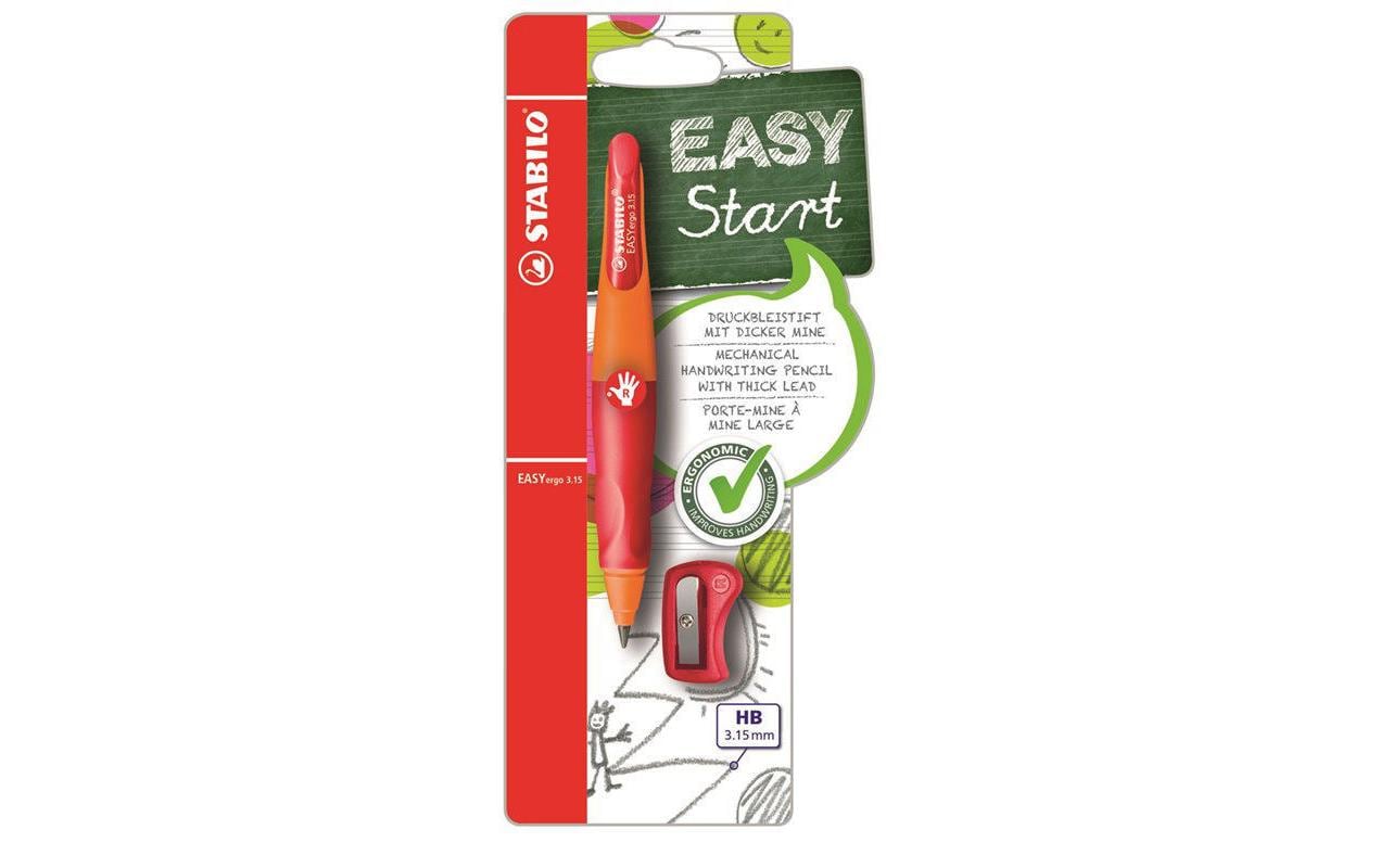 STABILO Minenbleistift EASYergo 3.15 Rechts, Orange 1