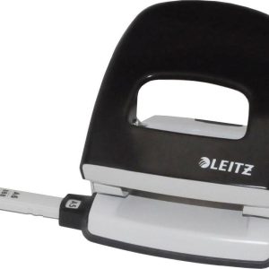 Leitz Locher NeXXt Metall, 30 Blatt, Schwarz