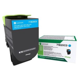 Lexmark Toner 71B20C0 Cyan