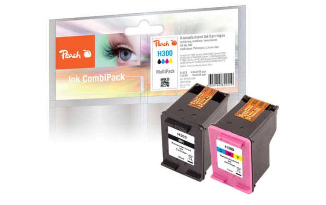 Peach Tintenset für HP Nr. 300 2