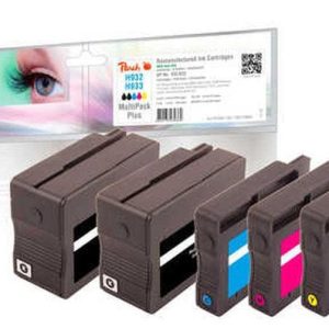 Peach Tintenset für HP Nr. 932 / 933