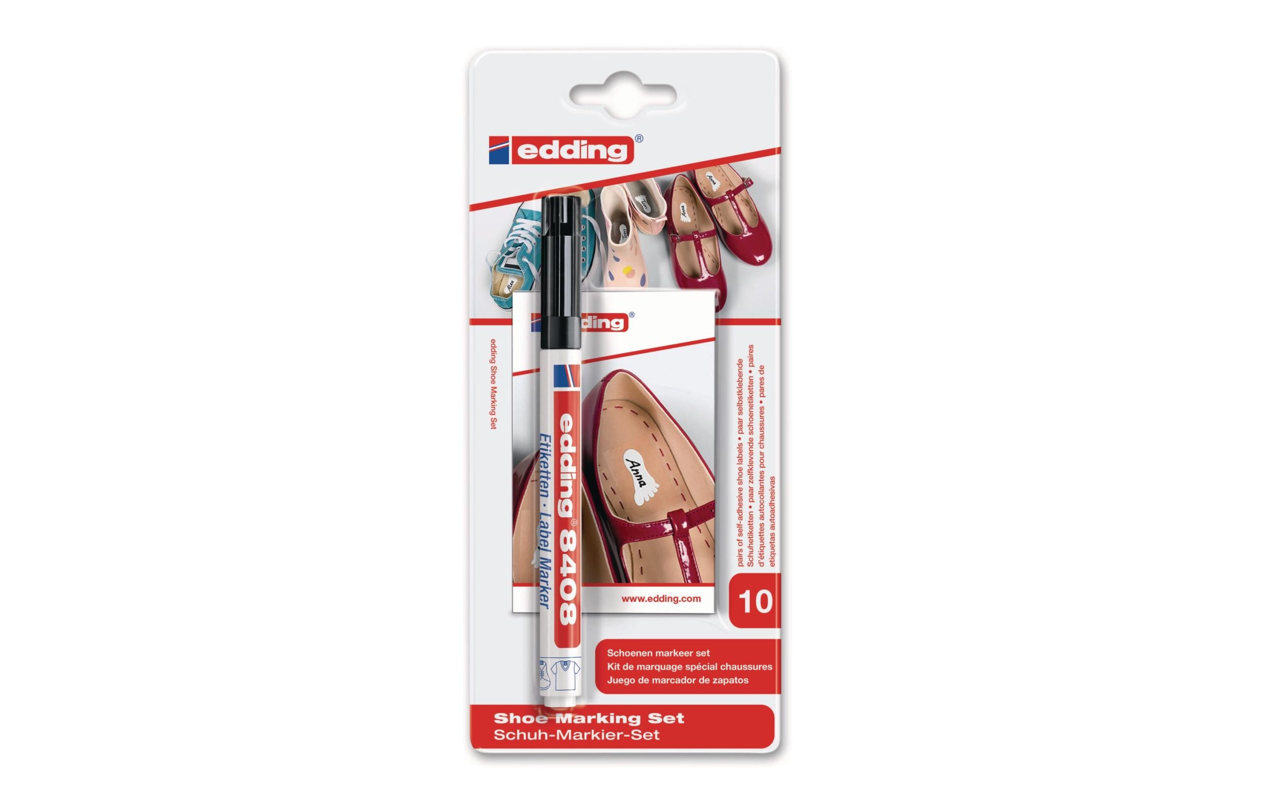 edding Textilmarker 8408 Set für Schuhe Schwarz 2 51314891 xxl3 scaled