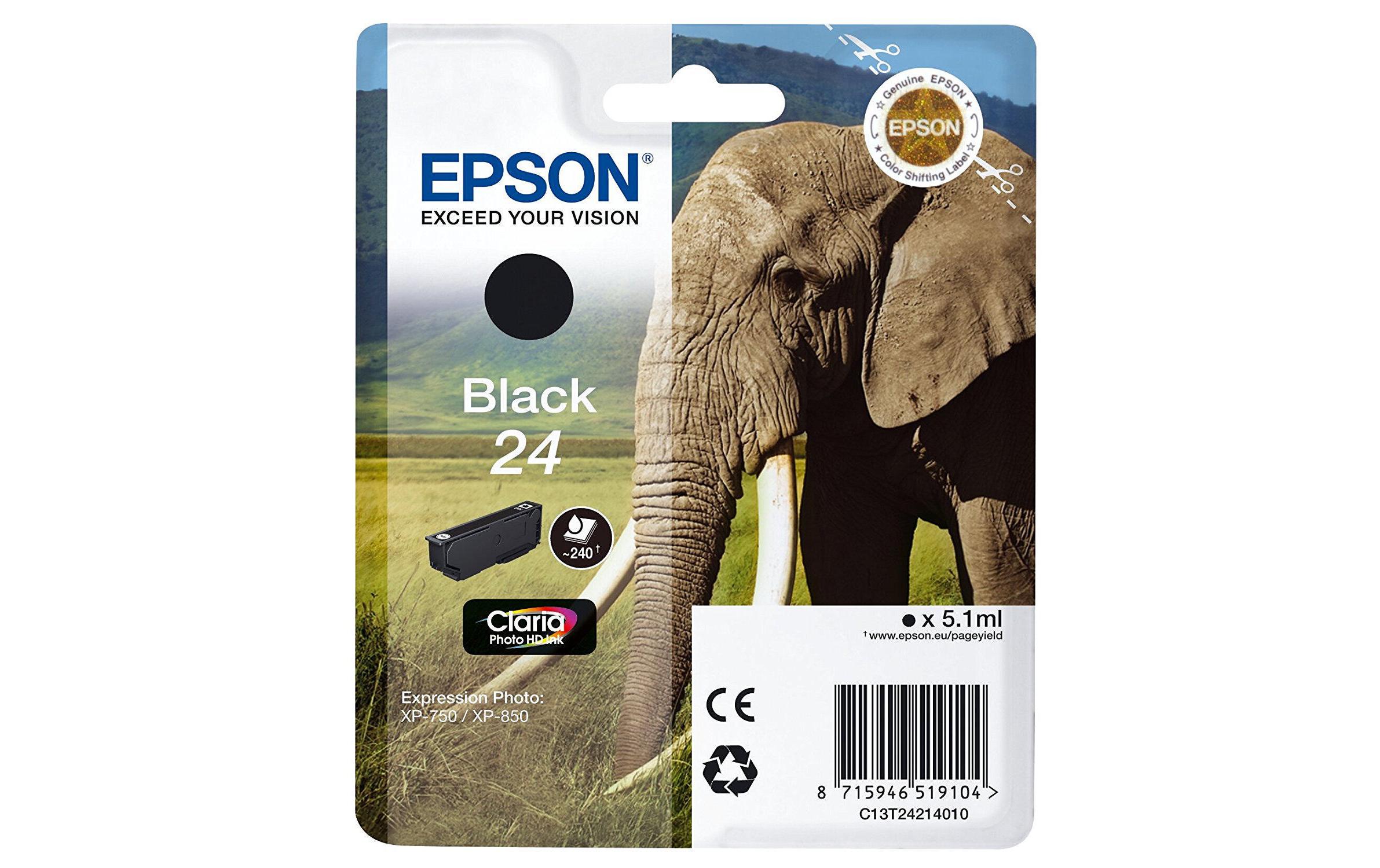 Epson Tinte T24214012 Black 1