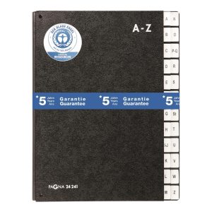 Pagna Pultmappe A4 A-Z Schwarz