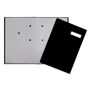 Pagna Unterschriftenmappe mit 20 Fächer, Schwarz