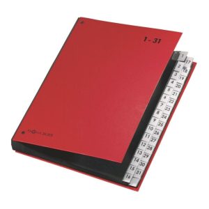 Pagna Pultmappe A4 1-31 Rot