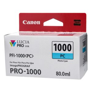 Canon Tinte PFI-1000PC / 0550C001 Cyan