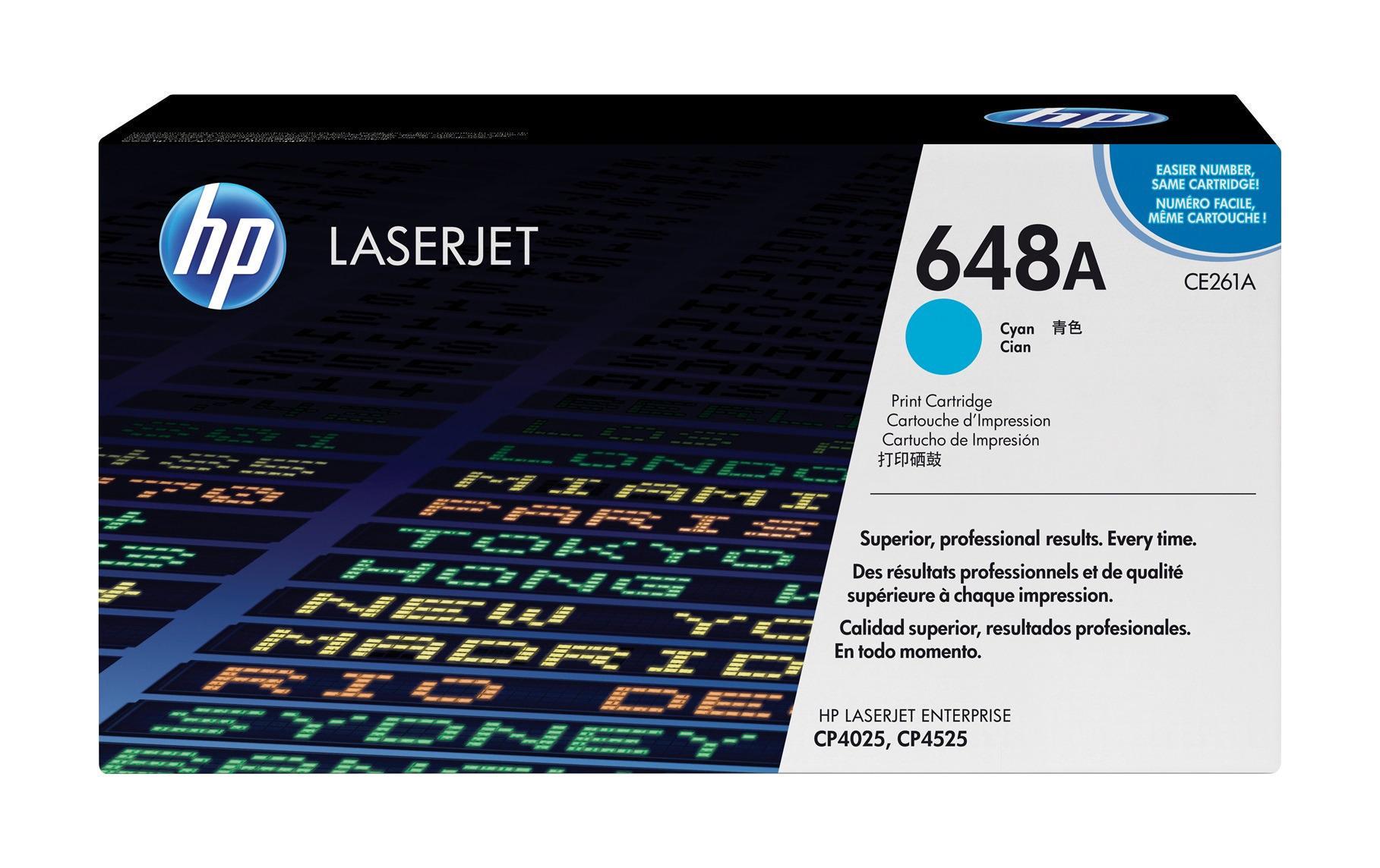 HP Toner Nr. 648A (CE261A) Cyan 2