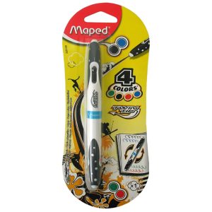 maped Kugelschreiber Twin Tip 4-farbig