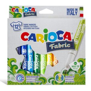 Carioca Textilmarker Fabric 12 Stück