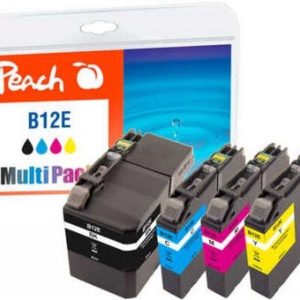 Peach Tintenset für Brother LC-12E