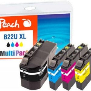 Peach Tintenset für Brother LC-22UXL